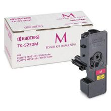 Тонер-картридж KYOCERA (TK-5230M) ECOSYS P5021cdn cdw M5521cdn cdw, пурпурный, ресурс 2200 стр., оригинальный, 1T02R9BNL0