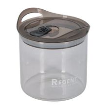 Банка для сыпучих продуктов 0,9л Regent INOX Linea Desco 93-DE-CA-01-900