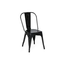 Tetchair Стул LOFT CHAIR (mod. 012), черный black vintage