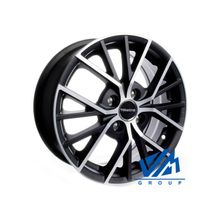 TG Racing LZ741 6.0x15 4 100.00 ET45.0 d60.1 Matt Black Pol