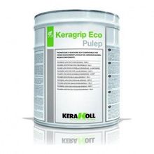 Грунтовка для плотных впитывающих и невпитывающих оснований Kerakoll Keragrip Eco Pulep, эко-совместимая, 10 л