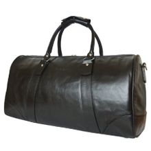 Carlo Gattini Кожаная спортивная сумка Галлинаро черная
