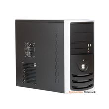 Корпус 3Cott 5001  Black-Silver  mATX 350W USB Audio