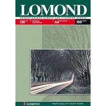 Бумага Lomond 130 г м матовая A4 100 л. двухст