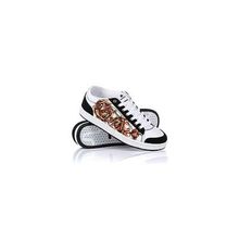 Кеды женские Etnies Lo-Pro-Baller Club Tattoo White Brown