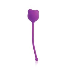 Фиолетовый вагинальный шарик с ушками Cosmo (136305)