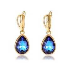 Серьги с позолотой, Swarovski Crystal Shik (арт. 75770-10)