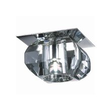 Novotech хром прозрачный 357010 NT 102 1W LED 220 CRYSTAL-LED