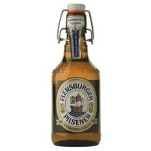 Пиво Фленсбургер Пилс, 0.330 л., 4.8%, пильзнер, светлое, стеклянная бутылка, 24
