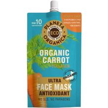 Планета Органика Eco Organic Carrot+Collagen Антиоксидантная 100 мл