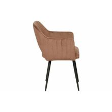 Олмеко Стул Берта черный тенерифе корица