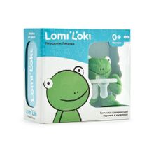 LomiLoki с развивающей игрушкой Лягушонок Рикардо