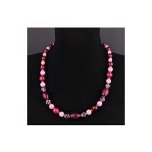 Бусики-Колечки Бусы им.Турмалина, роз.кварц "Райский остров" арт.АНТ-3842