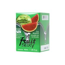 INTT Массажное масло FRUIT SEXY Watermelon с ароматом арбуза и разогревающим эффектом - 40 мл.