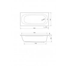 Передняя панель для акриловой ванны Cezares EMP-150-SCR 1500