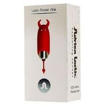 Красный вибростимулятор Adrien Lastic Devol Mini Vibrator 8,5см