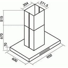 MBS SALVIA 190 ISLAND INOX