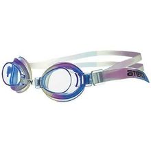 Очки для плавания ATEMI, дет., PVC силикон (гол сирен бел) S304