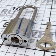 Abloy Замок навесной из хромированной латуни Abloy PL320 дужка 50 мм