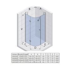 Душевой уголок Riho Scandic Wall W308 (120х120)
