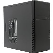 Корпус Minitower Powerman ES-861BK microATX 400W (24+4пин)