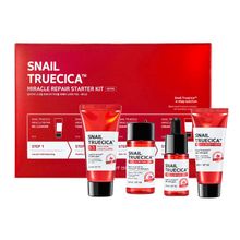Набор восстанавливающих средств с муцином улитки и центеллой азиатской SOME BY MI Snail Truecica Miracle Repair Starter Kit