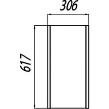 Шкаф Акватон Брук 30, дуб феррара, 1A202503BCDF0