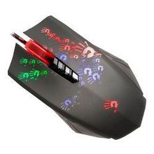 мышь A4Tech Bloody Blazing A6, оптическая, 4000dpi, USB, black, черная