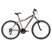 KELLYS VANITY 20 GREY, MTB женский велосипед, колёса 26", рама Al 6061, 17", 24 скор.