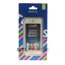 Бампер HOCO Coupe Series для iPhone 5 5S silver+white