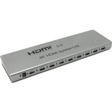 Разветвитель Orient    HSP0108H-2.0    HDMI Splitter (1in -  8out, 2.0) + б.п.