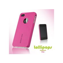 zzCase Lollipops Color (розовый) - чехол для iPhone 4