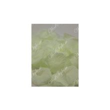 Лепестки роз для свадьбы салатовые LEA044