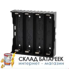 Батареечный отсек ROBITON Bh4x18650 pins с выводами для пайки PK1