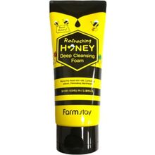 Farmstay Refreshing Honey Deep Cleansing Foam 180 мл