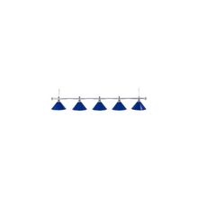 Светильник Prestige Silver Blue 5 плафонов
