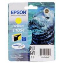 Картридж для EPSON T1034 (желтый) совместимый