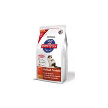 Hills SP Feline Adult Hairball Control Хиллс сухой корм для взрослых кошек для выводы шерсти из желудка со вкусом курицы