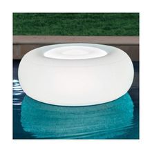 Надувной пуф светильник Intex 68697 LED Ottoman (86х33см)