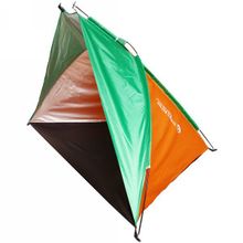 Палатка пляжная Анапа, 220*150*110 см, цвет зелено-оранжевый