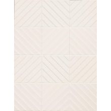 Керамическая плитка Marca Corona 4D Diagonal White настенная 20х20