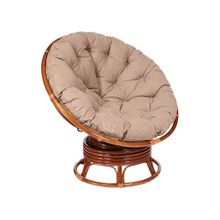 ПМ: Tetchair Кресло-качалка "PAPASAN" w 23 01 B   без подушки   + Матрац для кресла "Папасан"