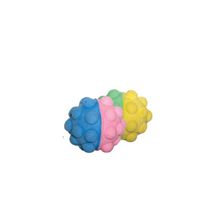 Мяч цветочный двухцветный Триол