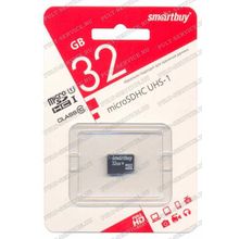 Карта памяти 32 Gb SmartBuy MicroSD (Class10)