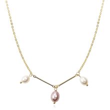 Колье с барочным жемчугом (арт. 77032-1)