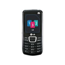 мобильный телефон LG A290 black с 3 SIM-картами