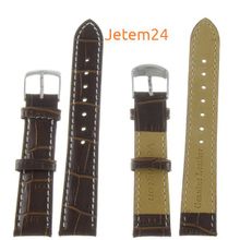 Velengton 18 ремень темн кор с бел строчкой croco