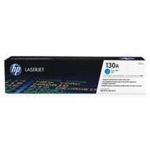 Картридж лазерный HP (CF351A) ColorLaserJet M176n M177fw, голубой, оригинальный, ресурс 1000 страниц