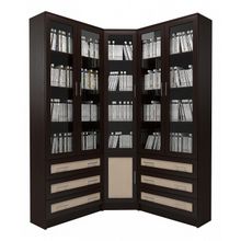 Мебелайн Шкаф книжный Мебелайн-55 ID - 374529