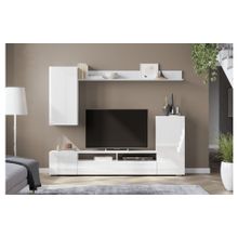 SV-мебель Гостиная МГС 4 Белый   Белый глянец